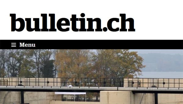 Webseite Bulletin